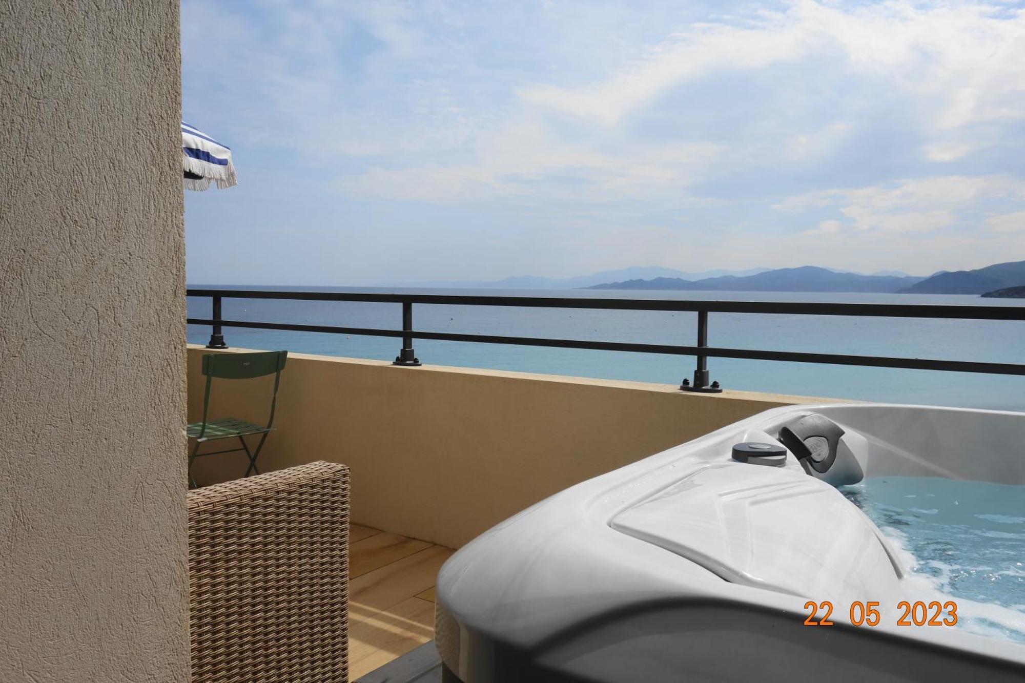L'Ambre Apartman LʼÎle-Rousse Kültér fotó