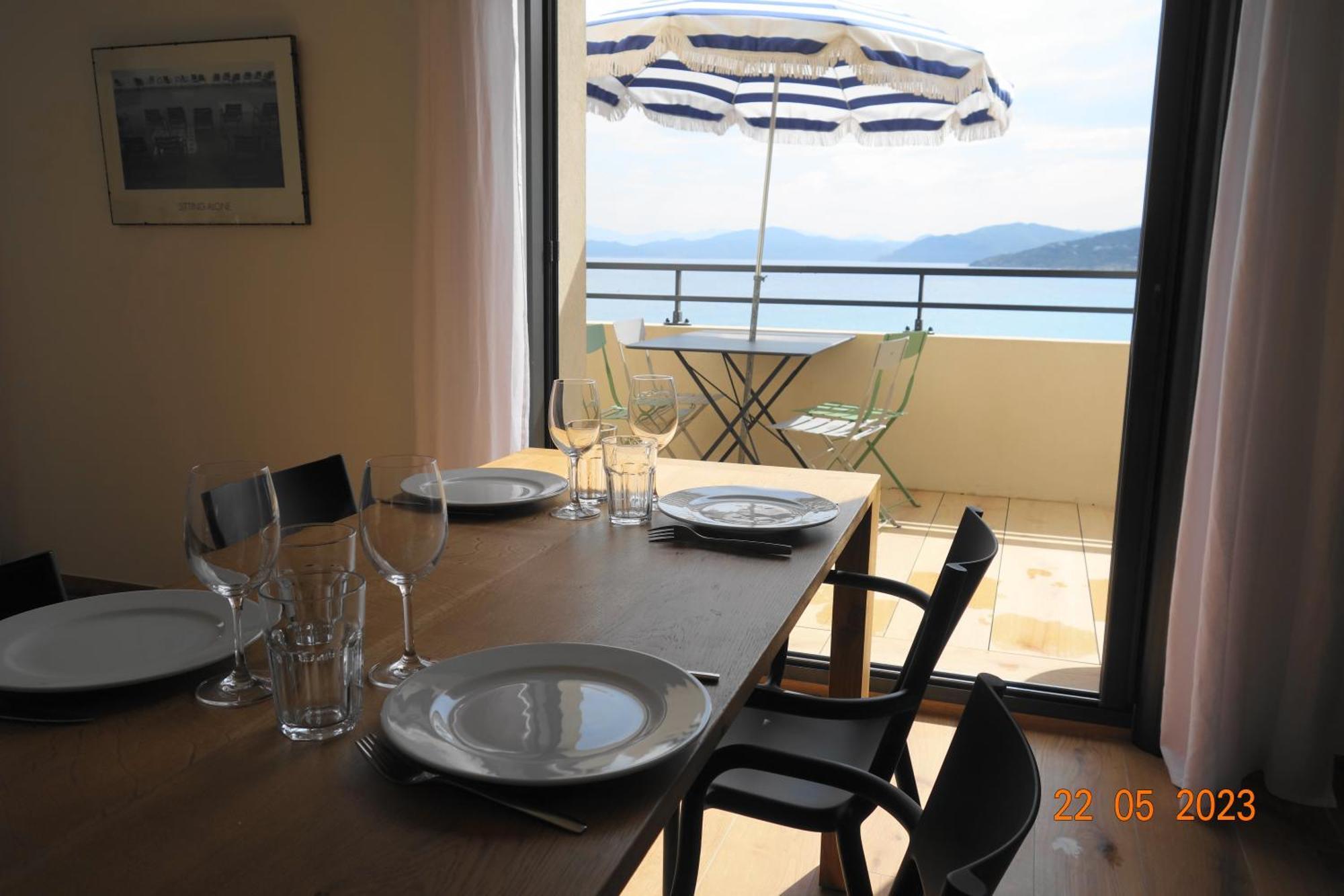 L'Ambre Apartman LʼÎle-Rousse Kültér fotó